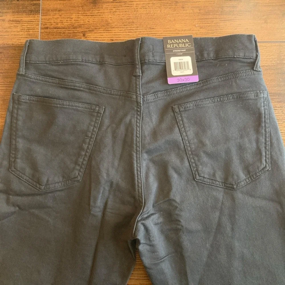 NEW‎ Banana Republic Men 30x30 (Fits 30x28) 5 Pocket Pant Stretch Casual Chino